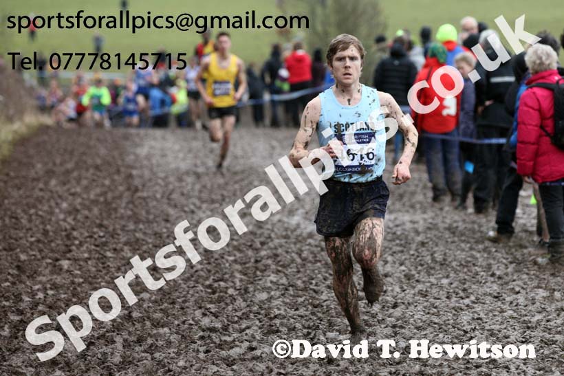 Senior mens 2018 British Inter Counties Cross Country Champs., Prestwold Hall, Loughborough. Photo: David T. Hewitson/Sports for All Pics